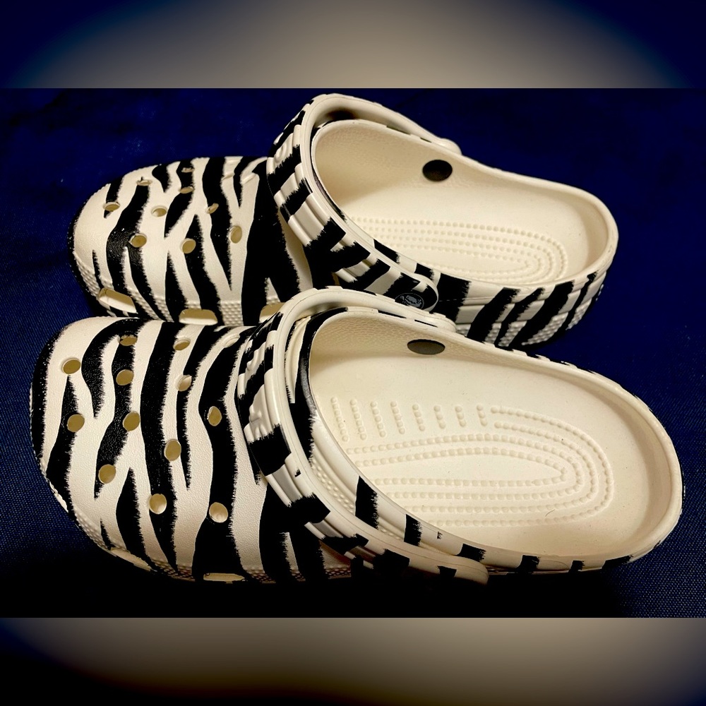 CROCS Original Classic - Zebra Print - W9/M7